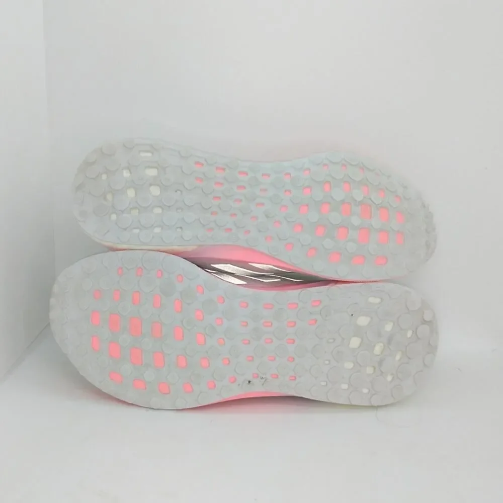 Adidas Astrorun Womens Pre-owned Light Gray & Pink Running Sneakers - sz. 7