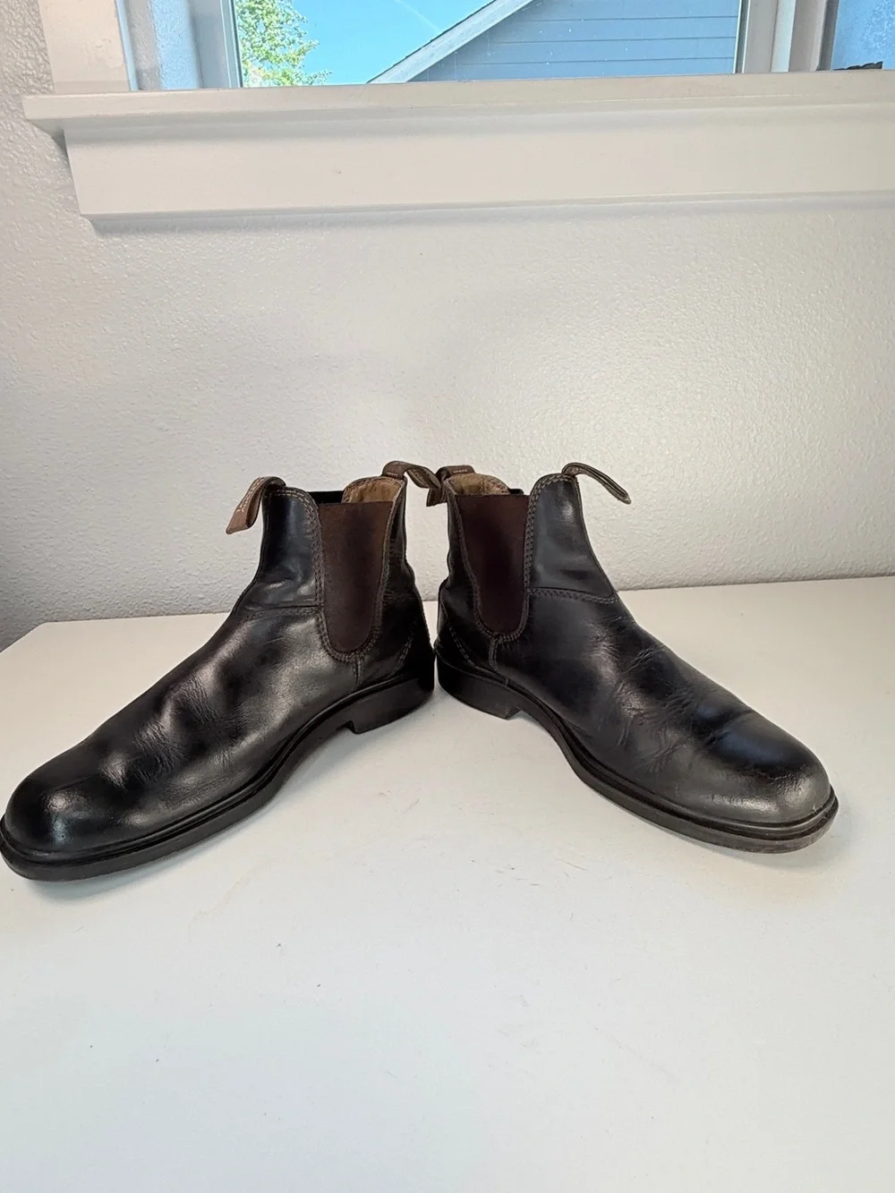 Blundstone black leather