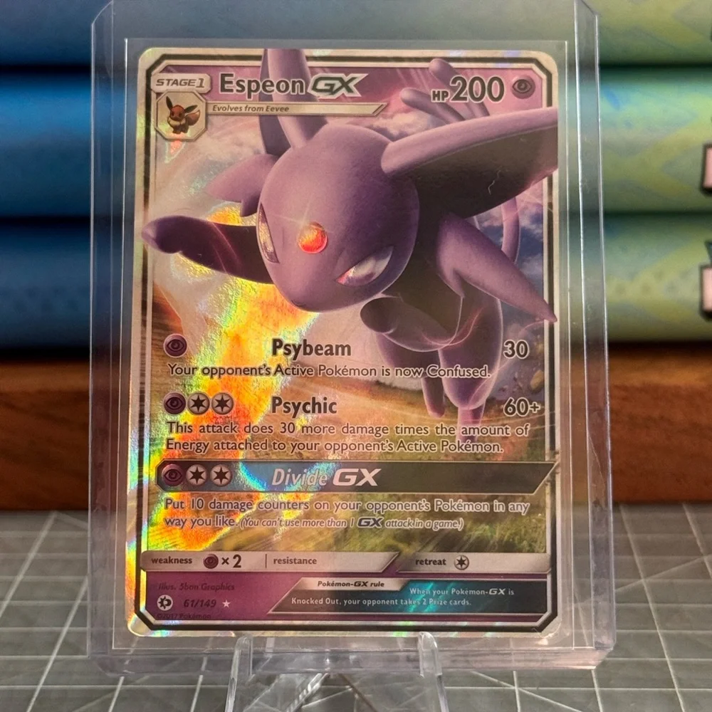Pokemon Espeon GX Ultra Rare / Full Art Holo