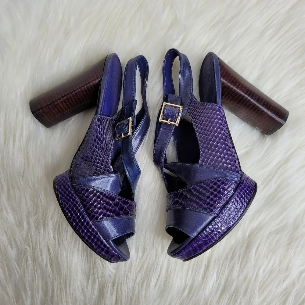 Tory Burch these purple