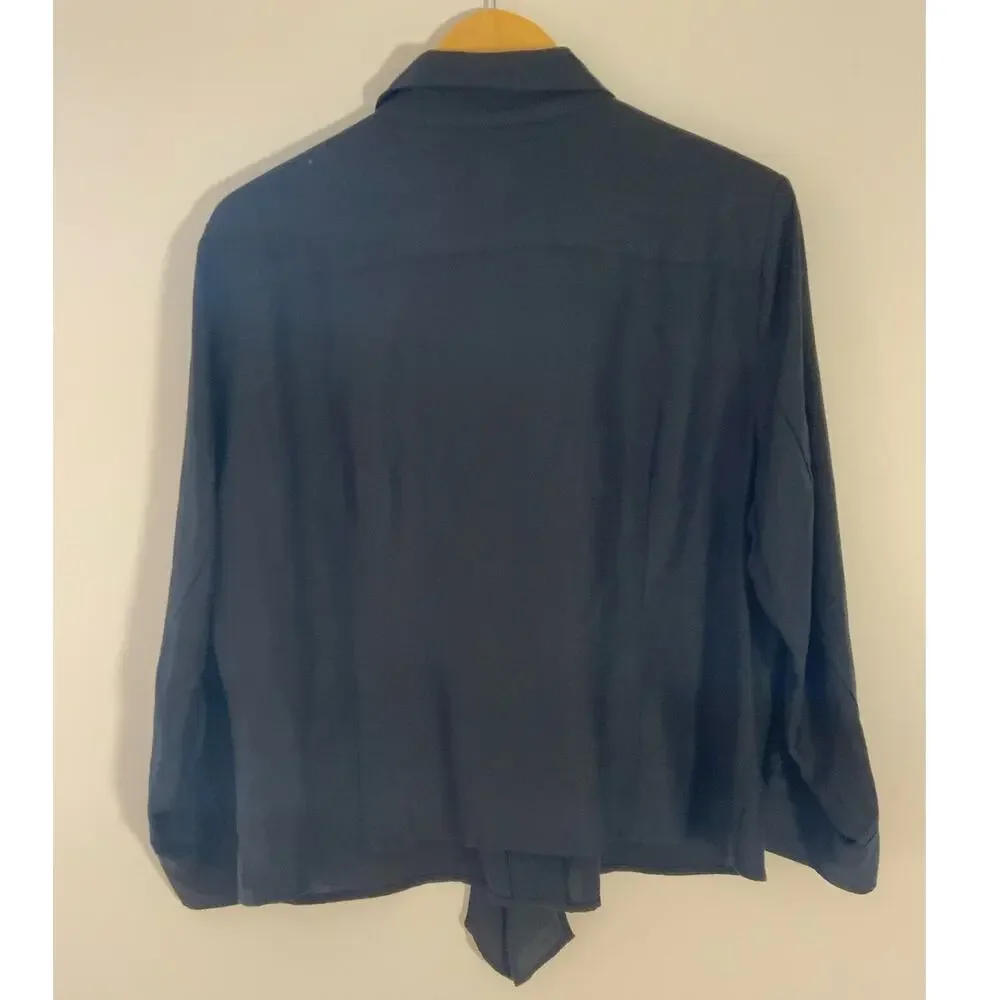NIC+ZOE Iconic Tie Front‎ Shirt NWT size XL