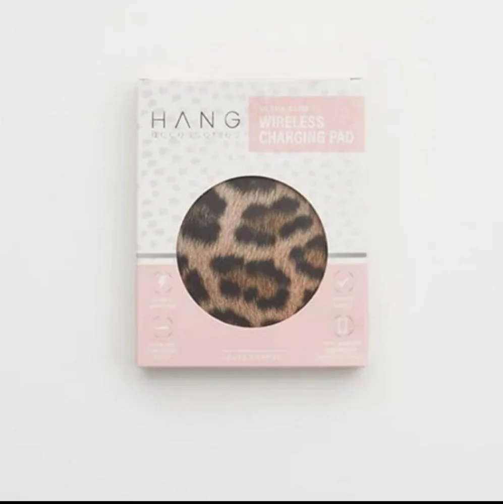 Ultra Slim Wireless Universal Charger by Hang Cheetah Leopard NWT 5☆ 1 Left!