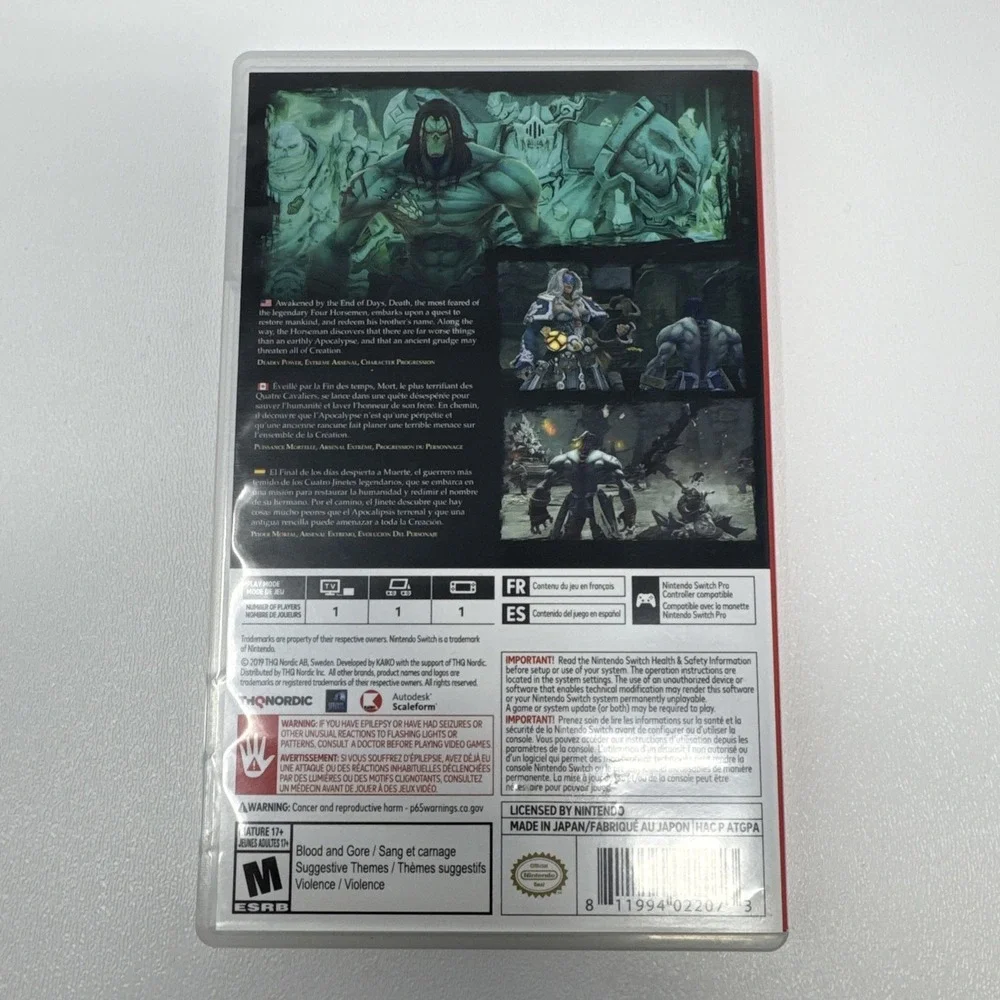Darksiders 2‎ Deathinitive Edition - Nintendo Switch