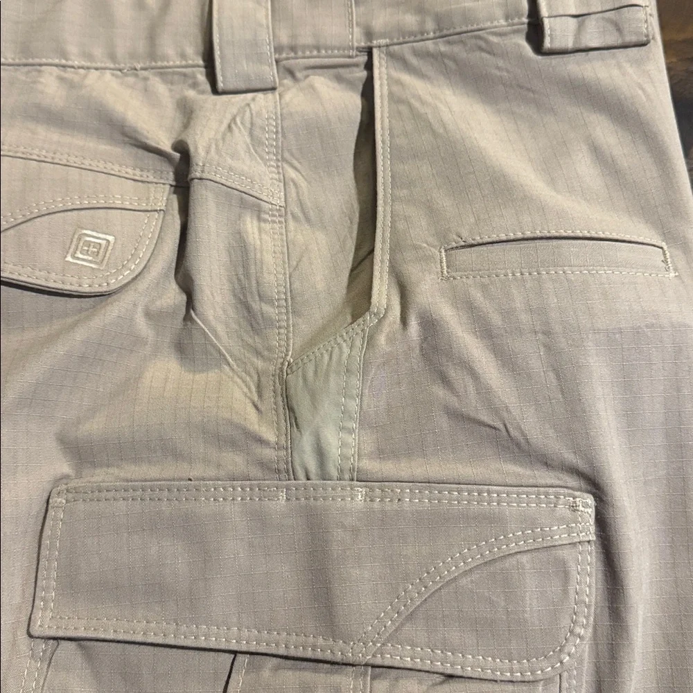5.11 Tactical Khaki Men's Tan Cargo Pants-Size: 42x34