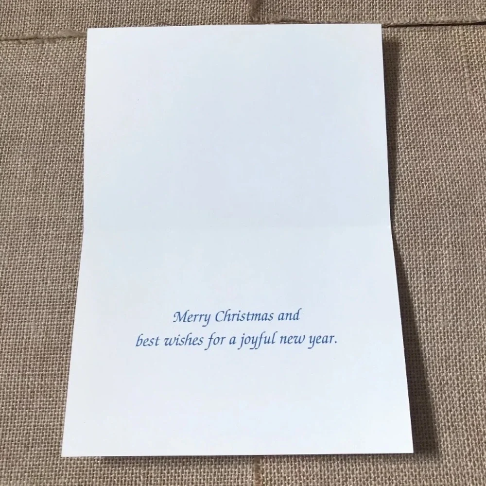 Dave Barnhouse The Perfect Tree Christmas Card Small Town Winter Framable