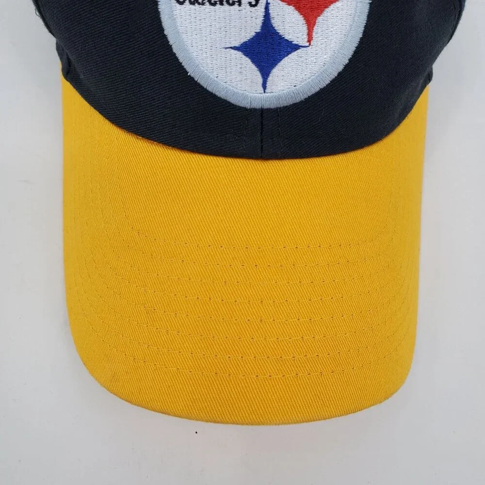 Reebok NFL Pittsburgh Steelers Black and Yellow Baseball‎ Cap Hat