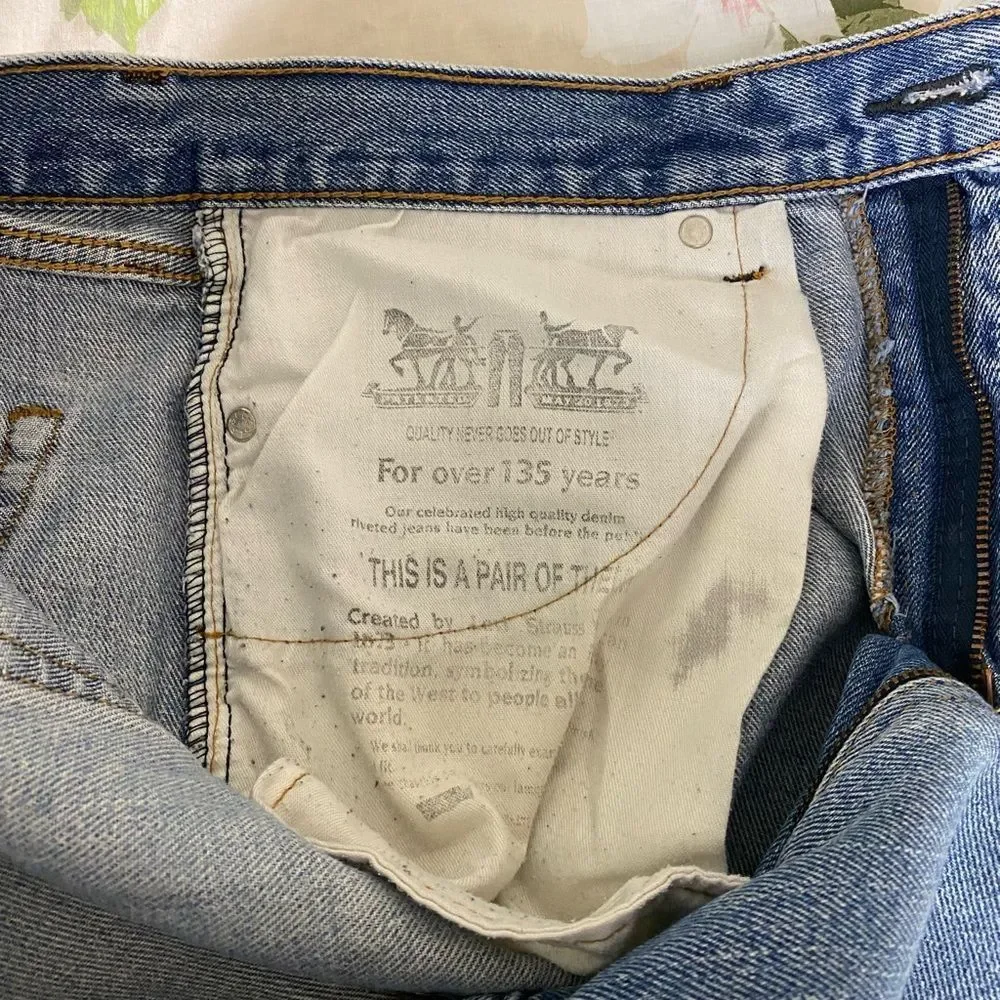 Levis light blue