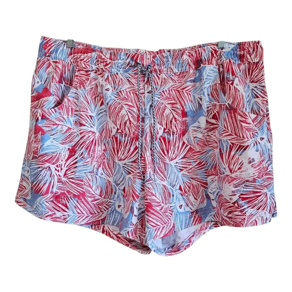COLUMBIA PFG Men XXL 2XL Shorts Quick Dry Drawstring Fishing Resort Vacation 4
