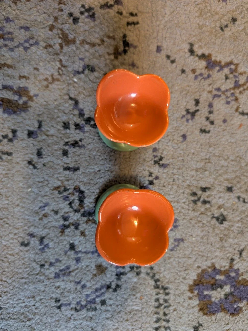 Target Bullseye Easter 2024 Ceramic Tulip Egg Holder Orange