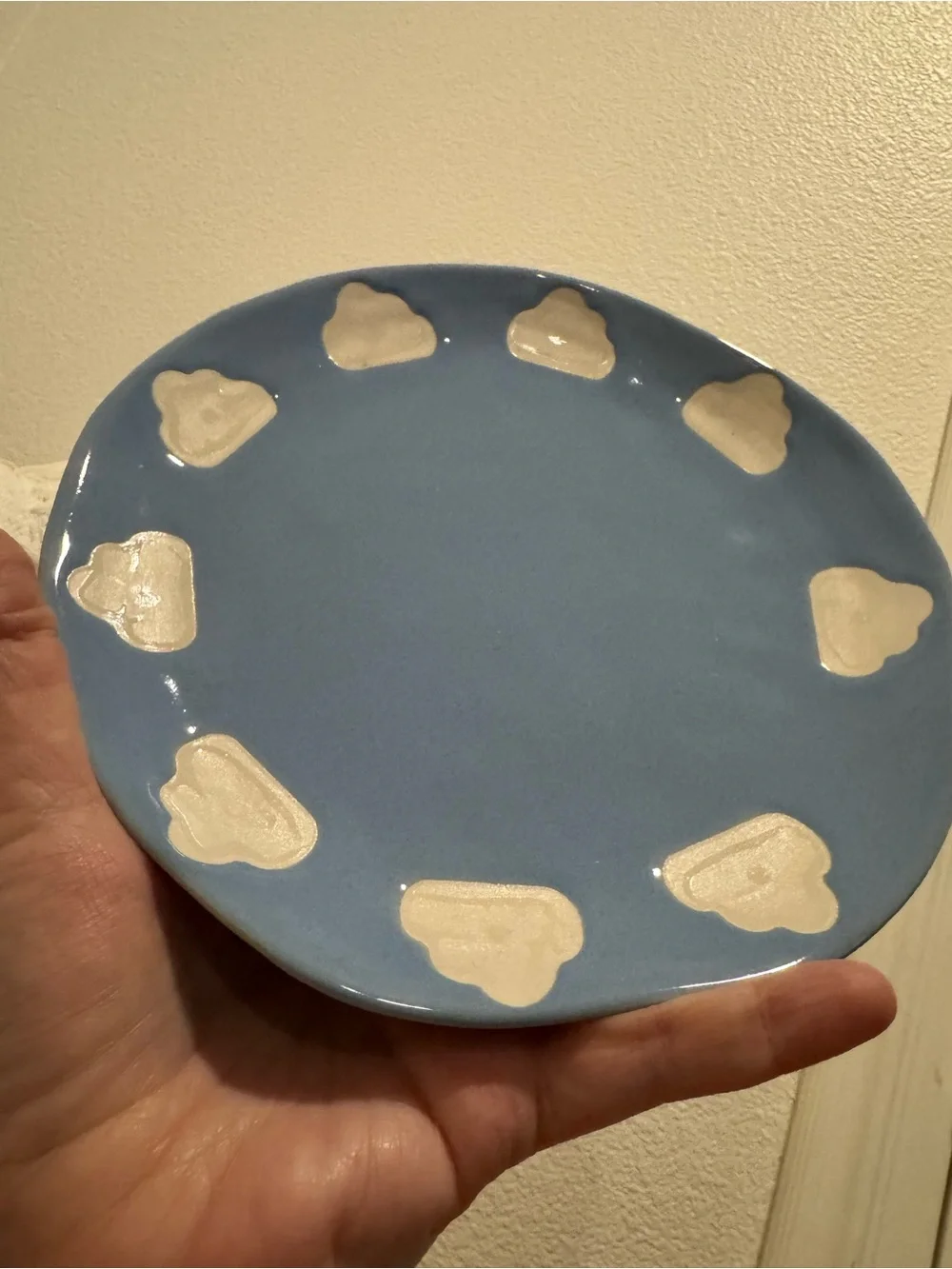 Anthropologie glossy sky