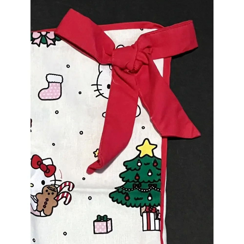 Pottery Barn Teen Hello Kitty Organic Flannel Christmas Sham STANDARD NWT
