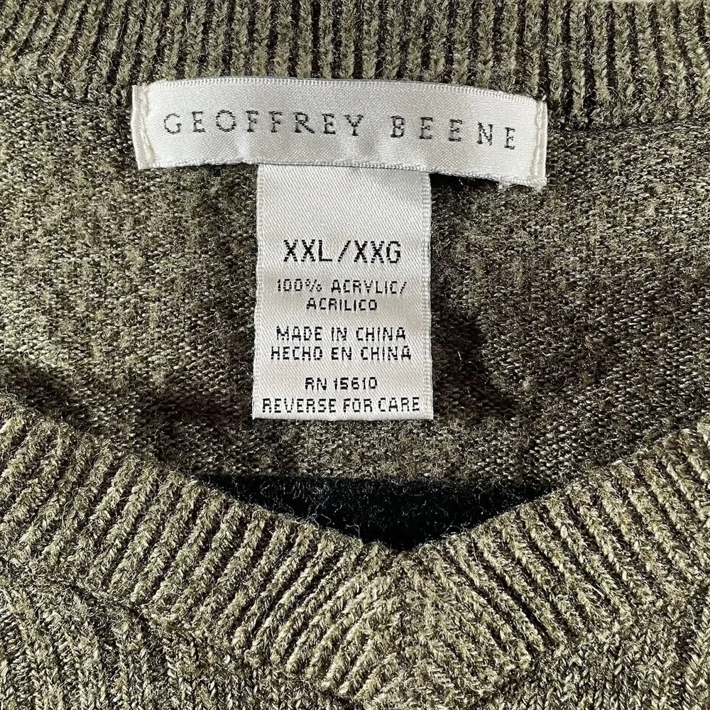 Geoffrey Beene neck knit no