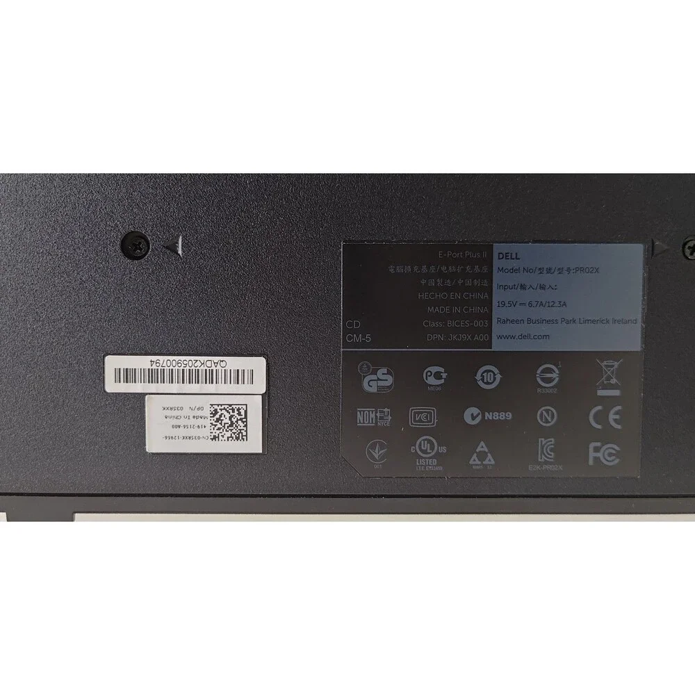 DELL 0PVCK2 E-Port Plus II Port Replicator Docking Station