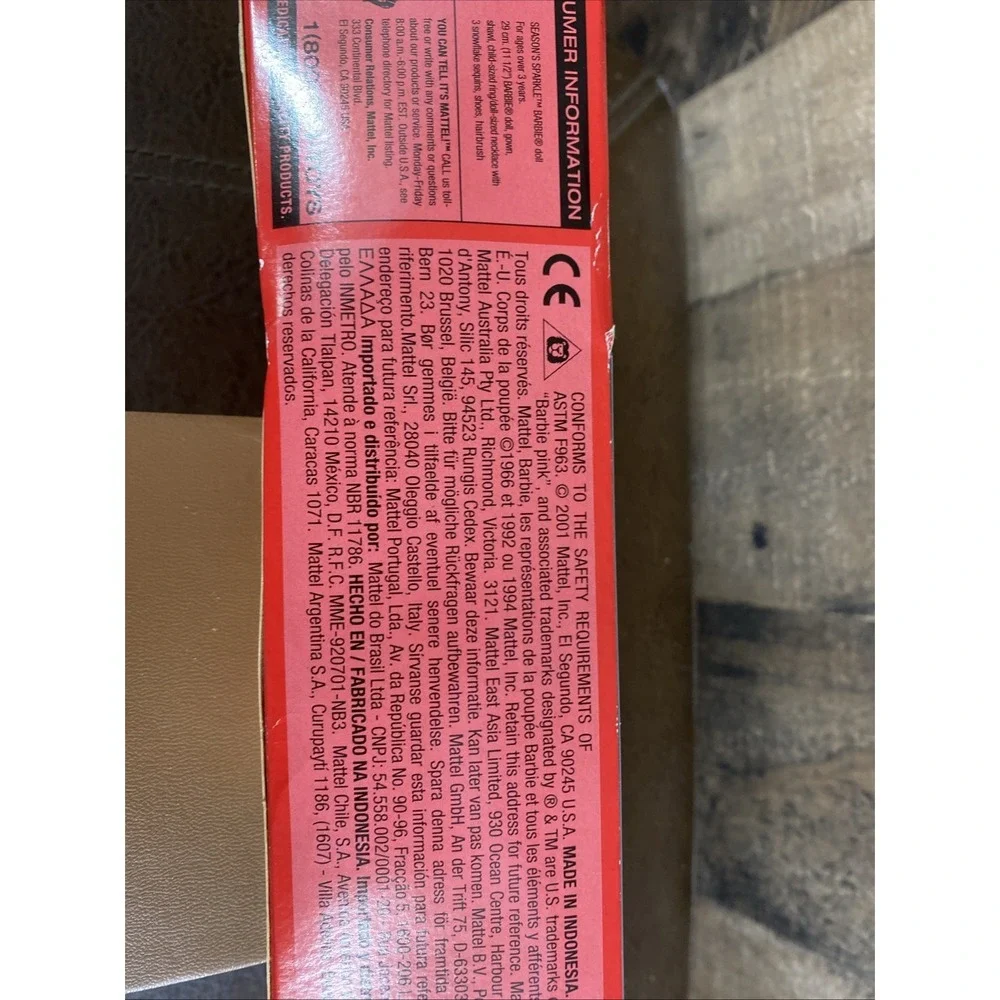 Mattel *** boxes