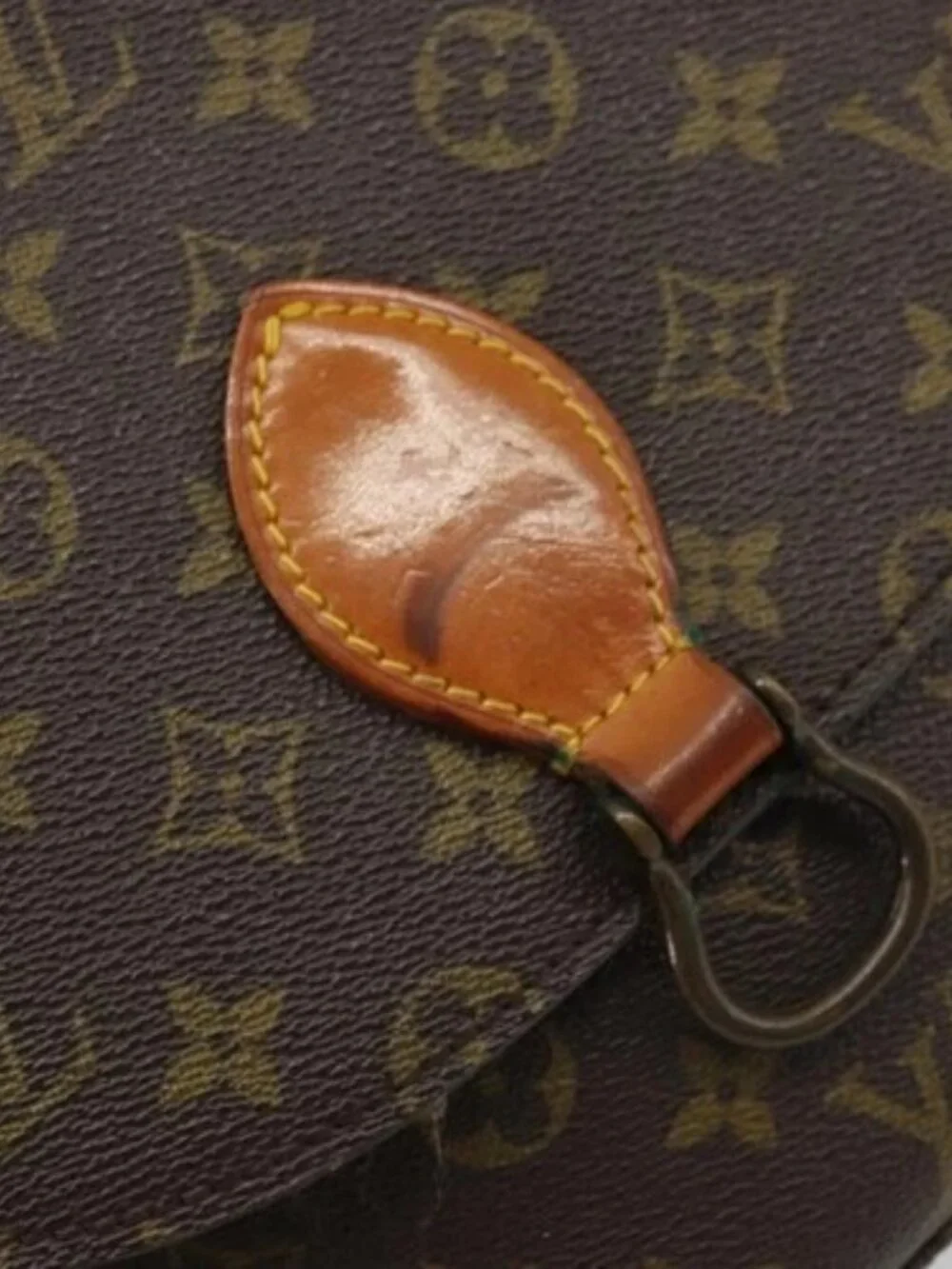 LOUIS VUITTON Monogram Saint Cloud GM Shoulder Bag M51242 LV Auth BA12040