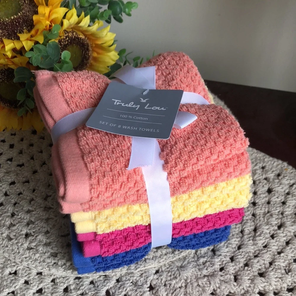 TRULY Lou Cotton Washcloth Set