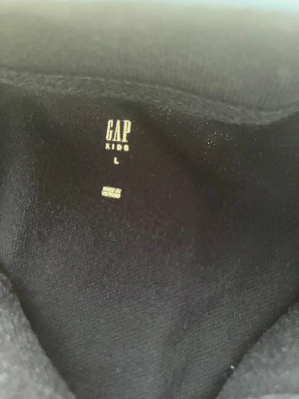 GAP Navy Short Sleeve Polo with Button Placket for Kids