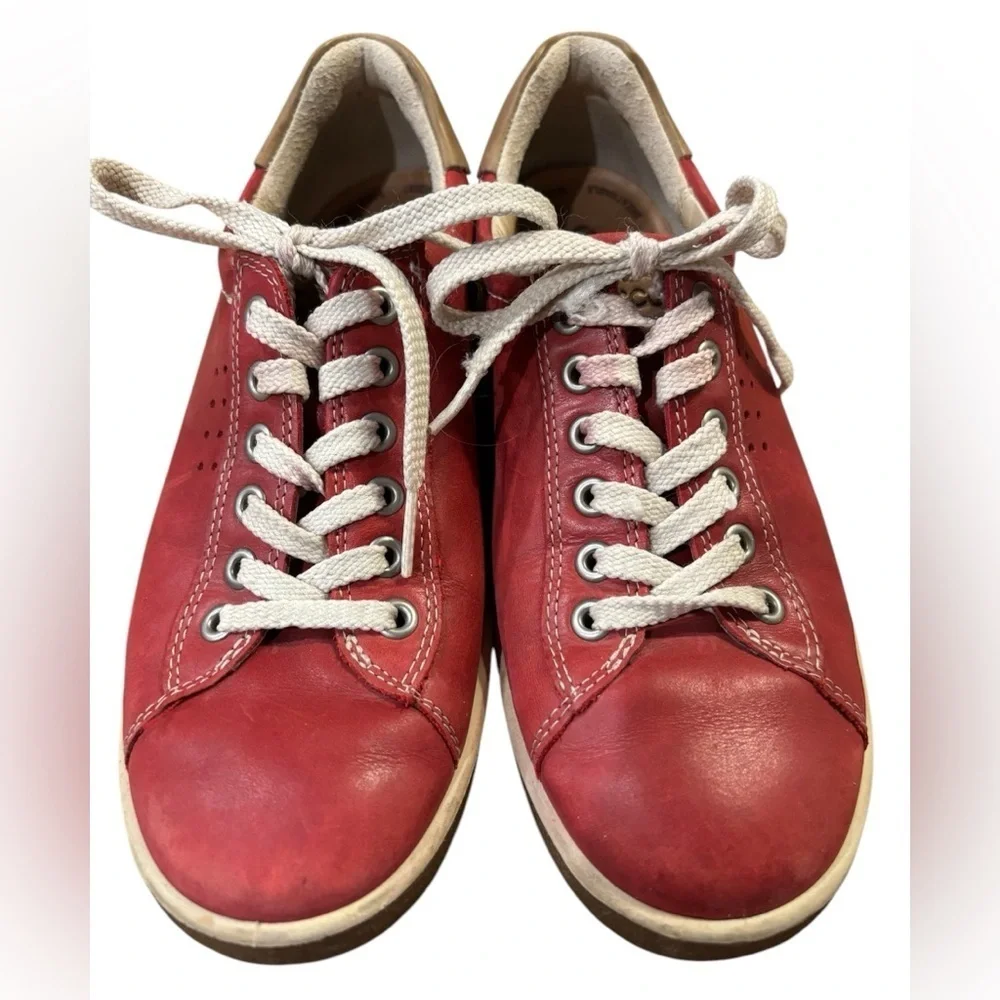 ECCO Chase Tie, Chilli Red size 37 US 6-6.5