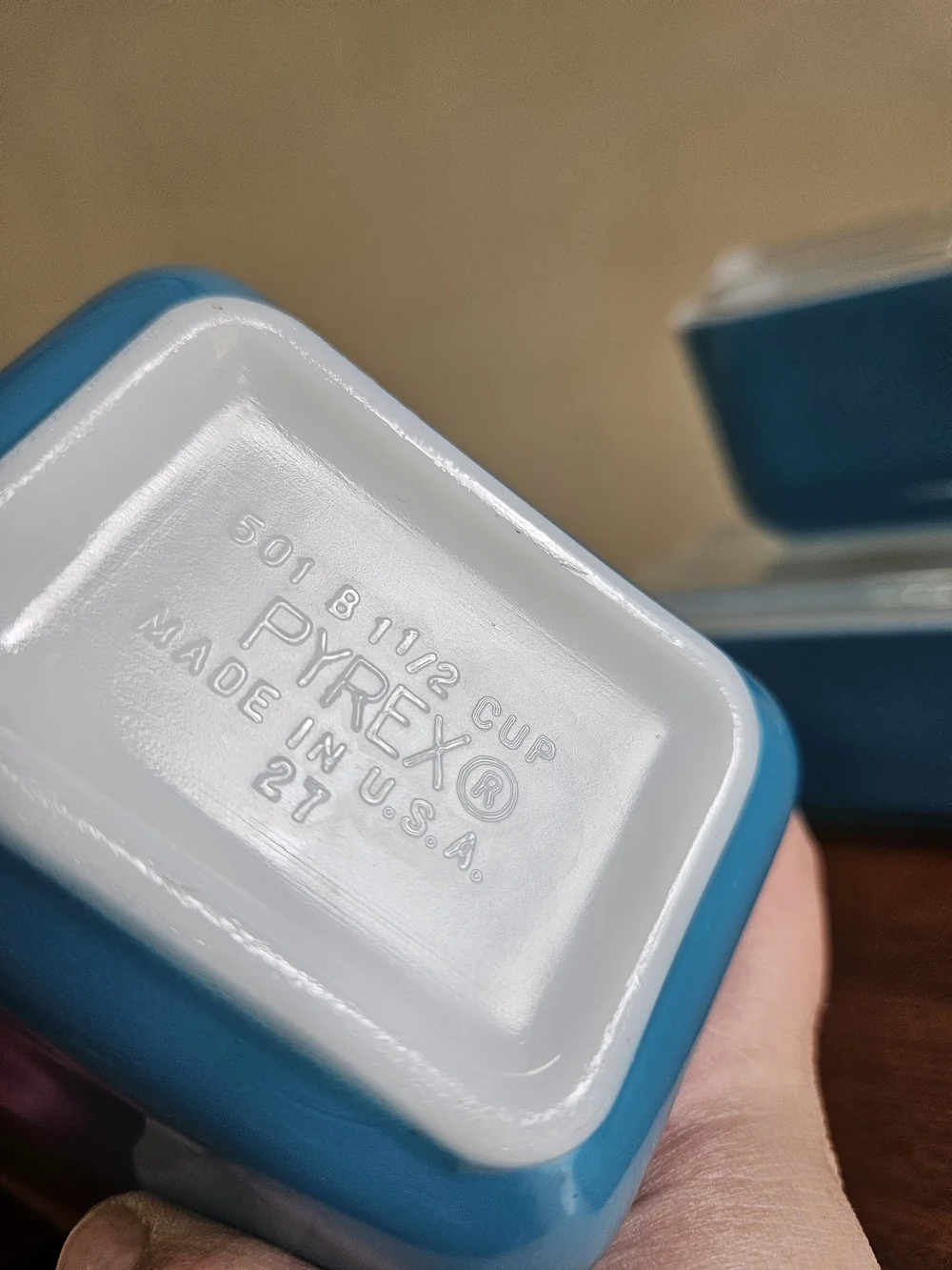 Pyrex horizon blue