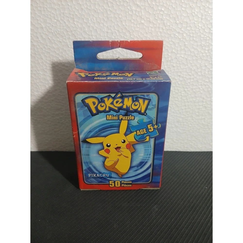 Pokémon Pikachu 2004 Hasbro 50 Piece Mini Puzzles Read Sealed Bag‎ Complete