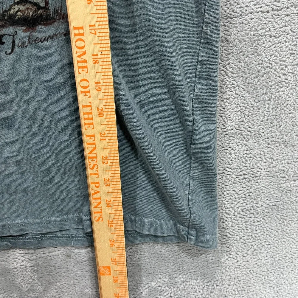Lucky Brand Burnout Venice T-Shirt Men's Small Yosemite Timbear‎ Thin Y2K