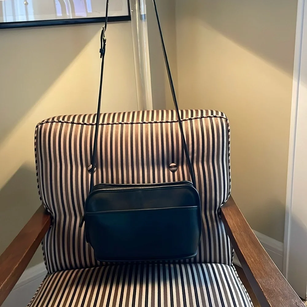 Vintage Coach Oliver bag 9902 FOREST GREEN with brass