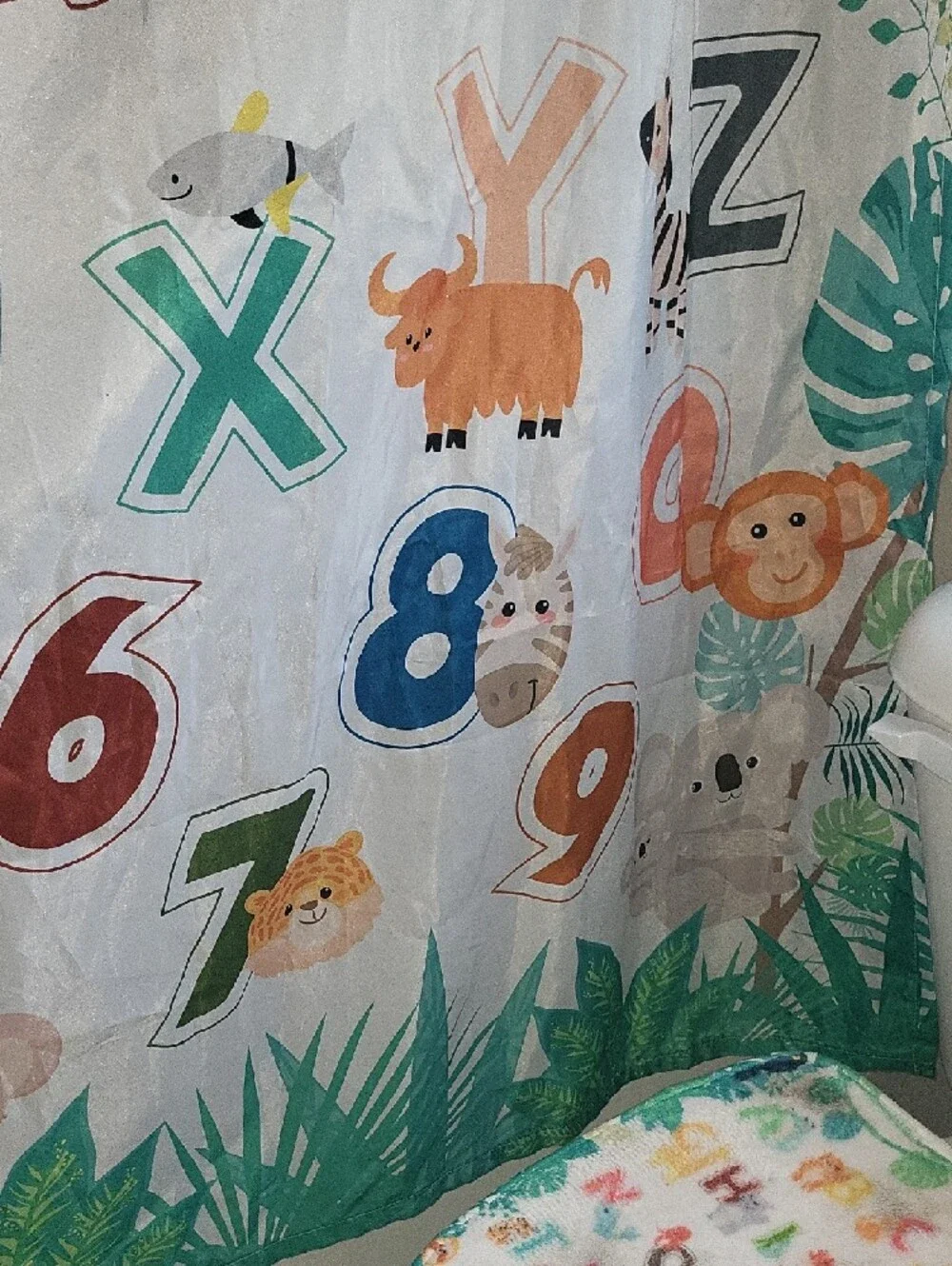 Kids Bathroom Jungle ABC Set