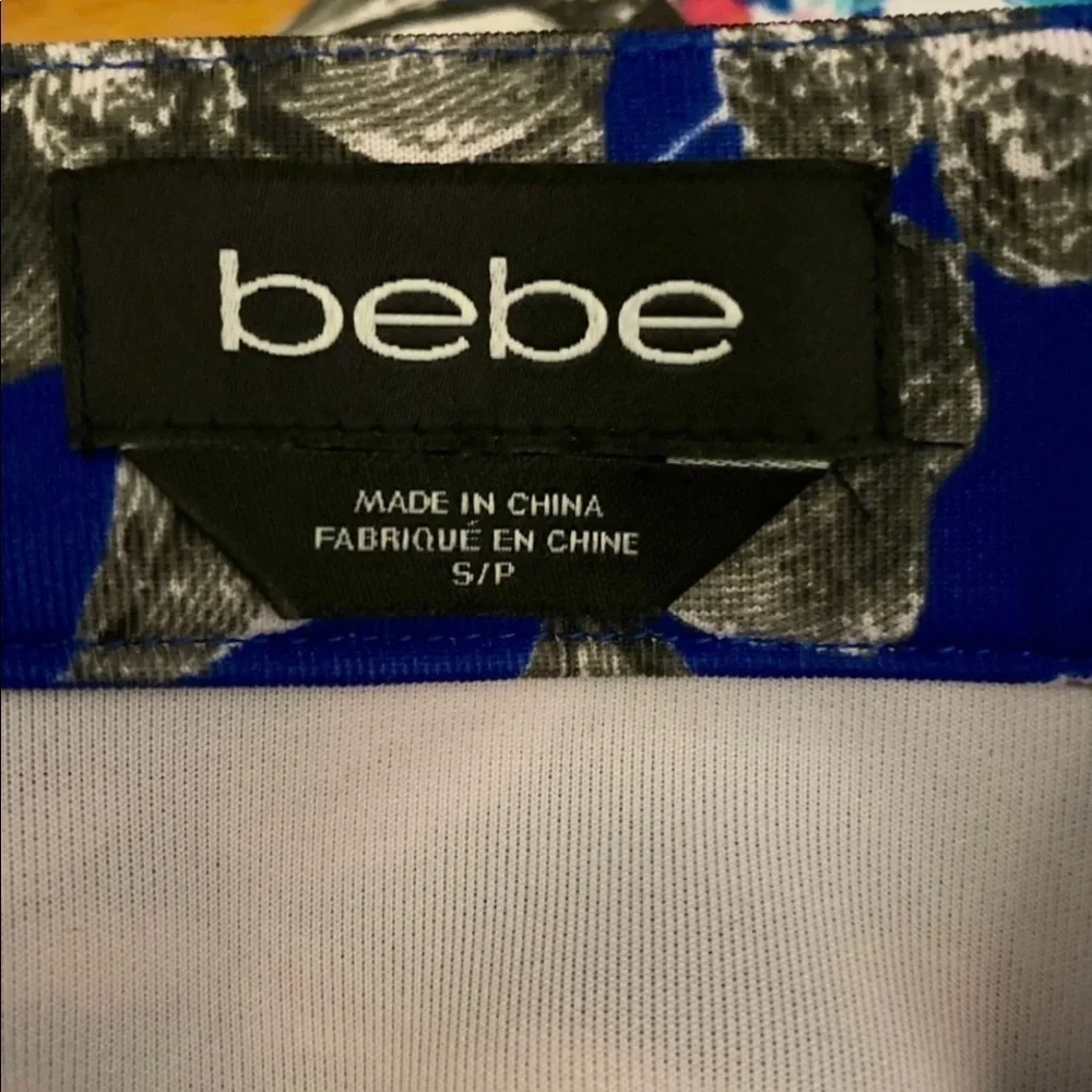 Bebe Crop Top & Matching Skirt