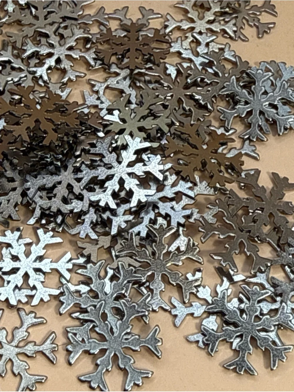 Crate&Barrel silver metal