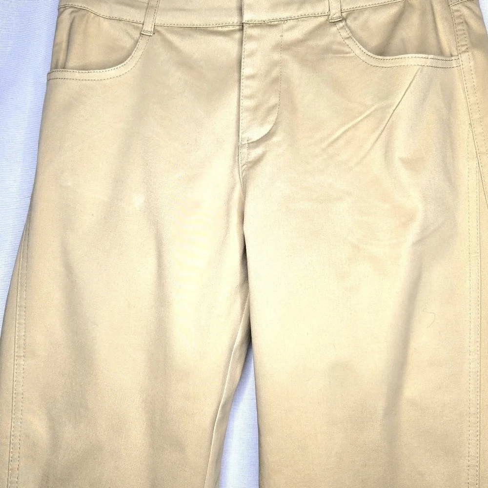 Zara Pants, Khaki, Leg pocket, Size Small/tall.