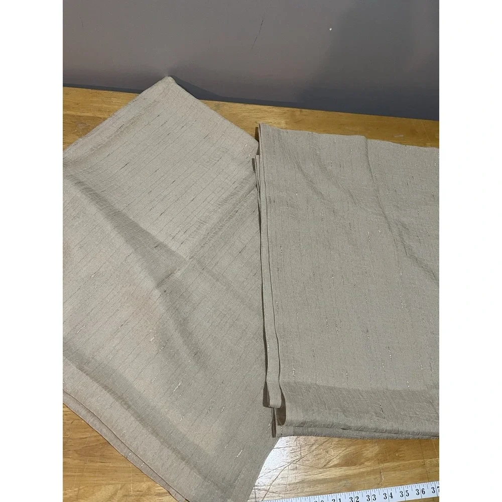 Croscill Home Gold Speck Sheer‎ Panels 42x84