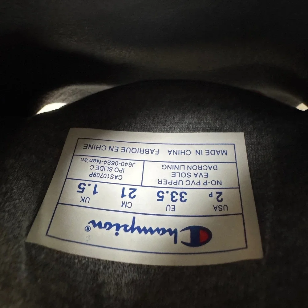 Champion slide sandals
