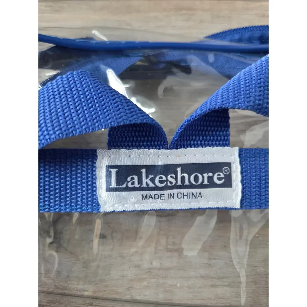 Lakeshore Clear Vinyl Student Backpack