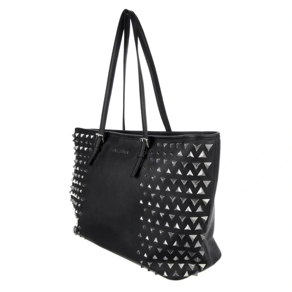 NWOT MICHAEL KORS LIMITED Edition #167/2000  Jet Set Pyramid Stud Large Tote Bag