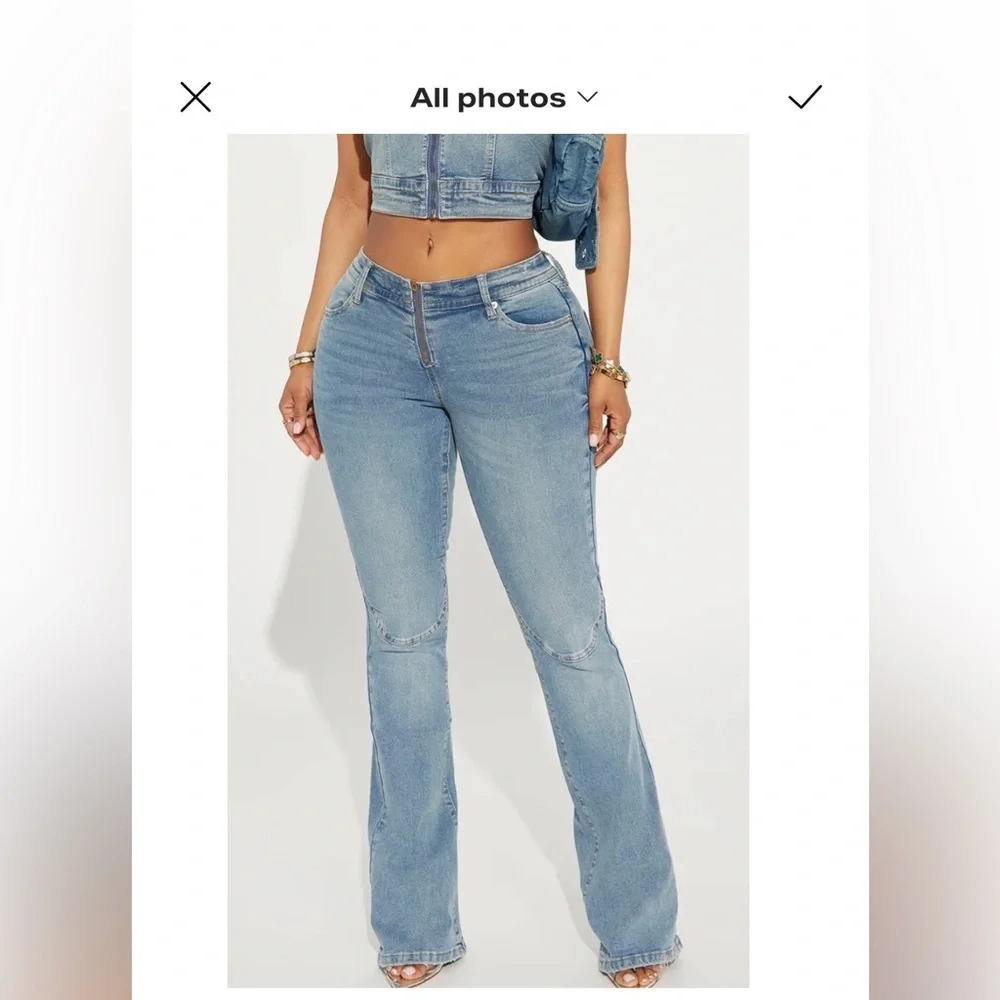 Fashion nova denim set