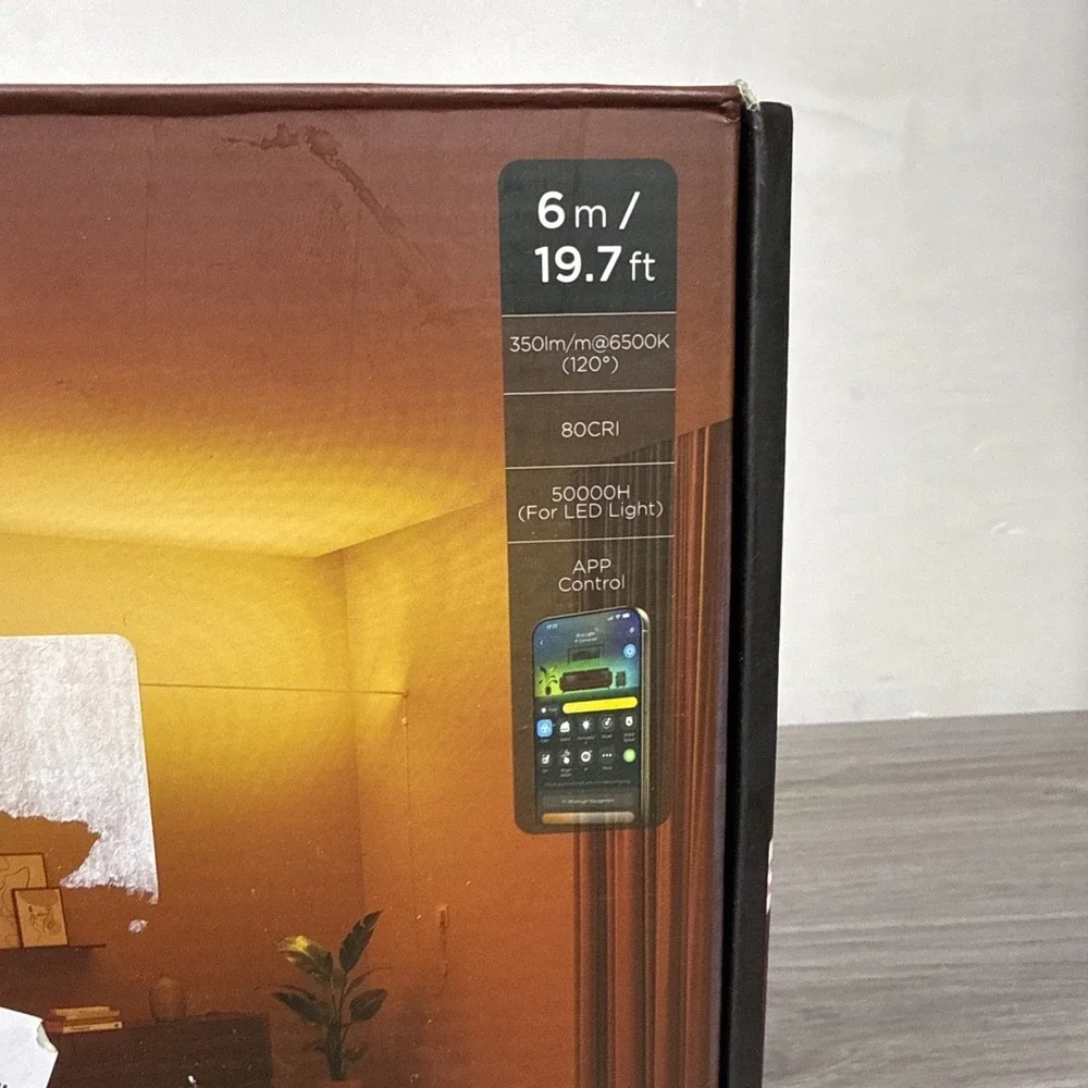 Govee Strip Light with Skyline Kit, 19.7ft Smart LED Strip Lights