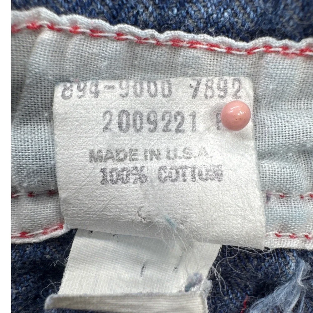 OshKosh B'gosh Denim Overalls Kids 2T Blue Excellent Plaid Lined