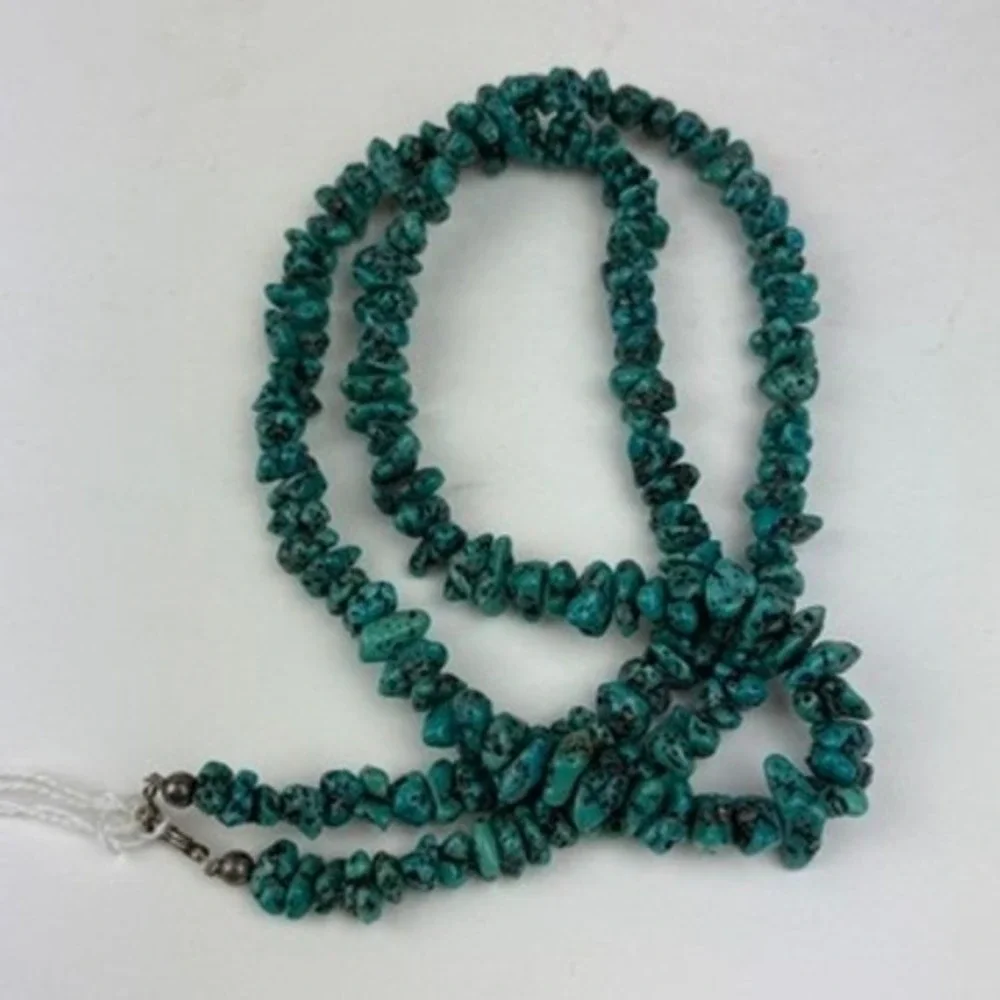 Authentic Turquoise Nugget Necklace 15