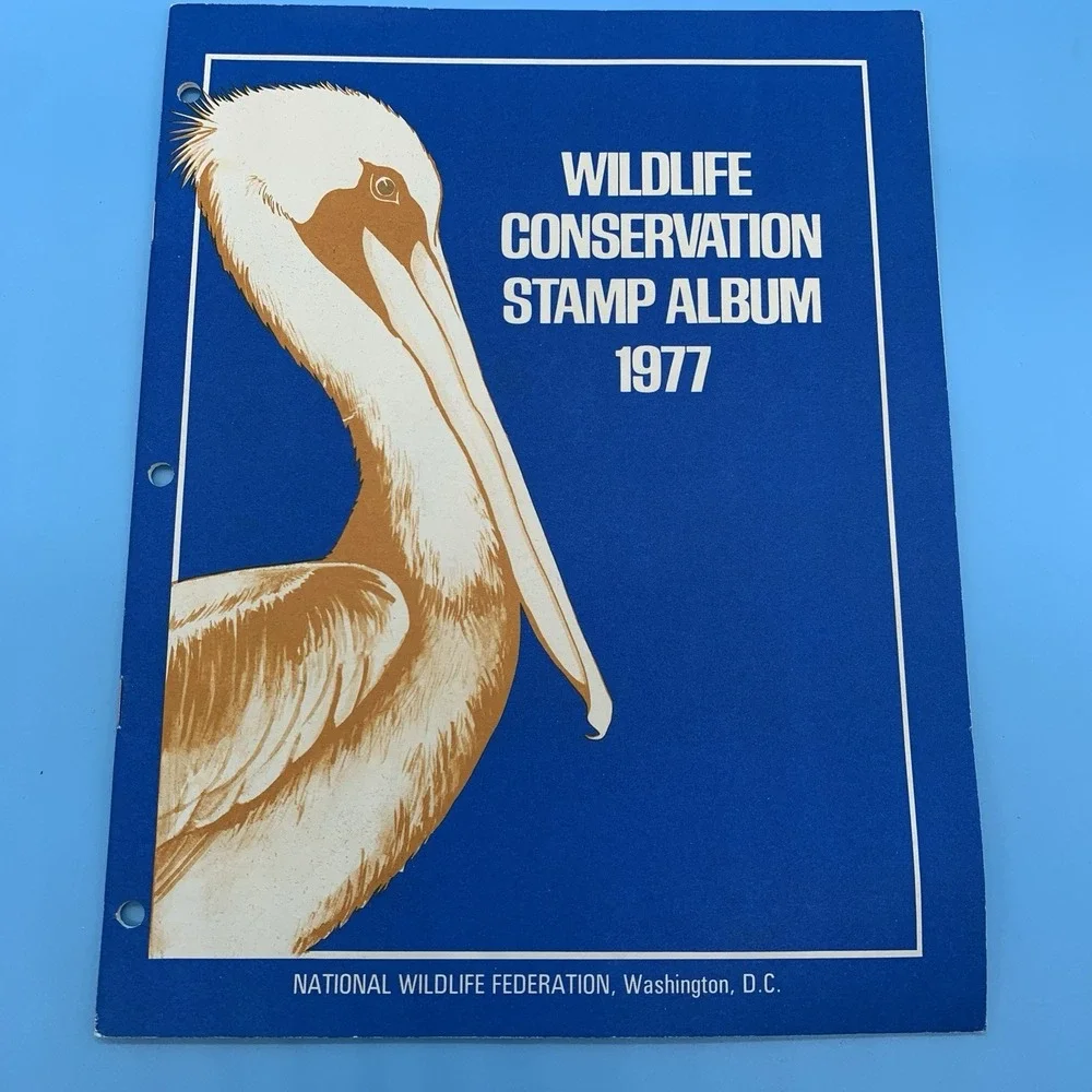 Stamp Album Complete 1977 Wildlife Conservation National Wildlife Federation