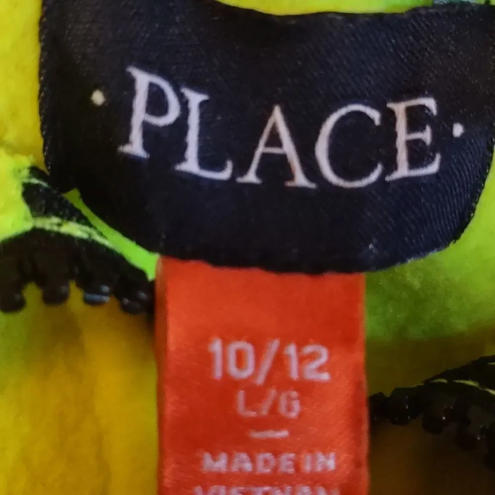 Place neon green