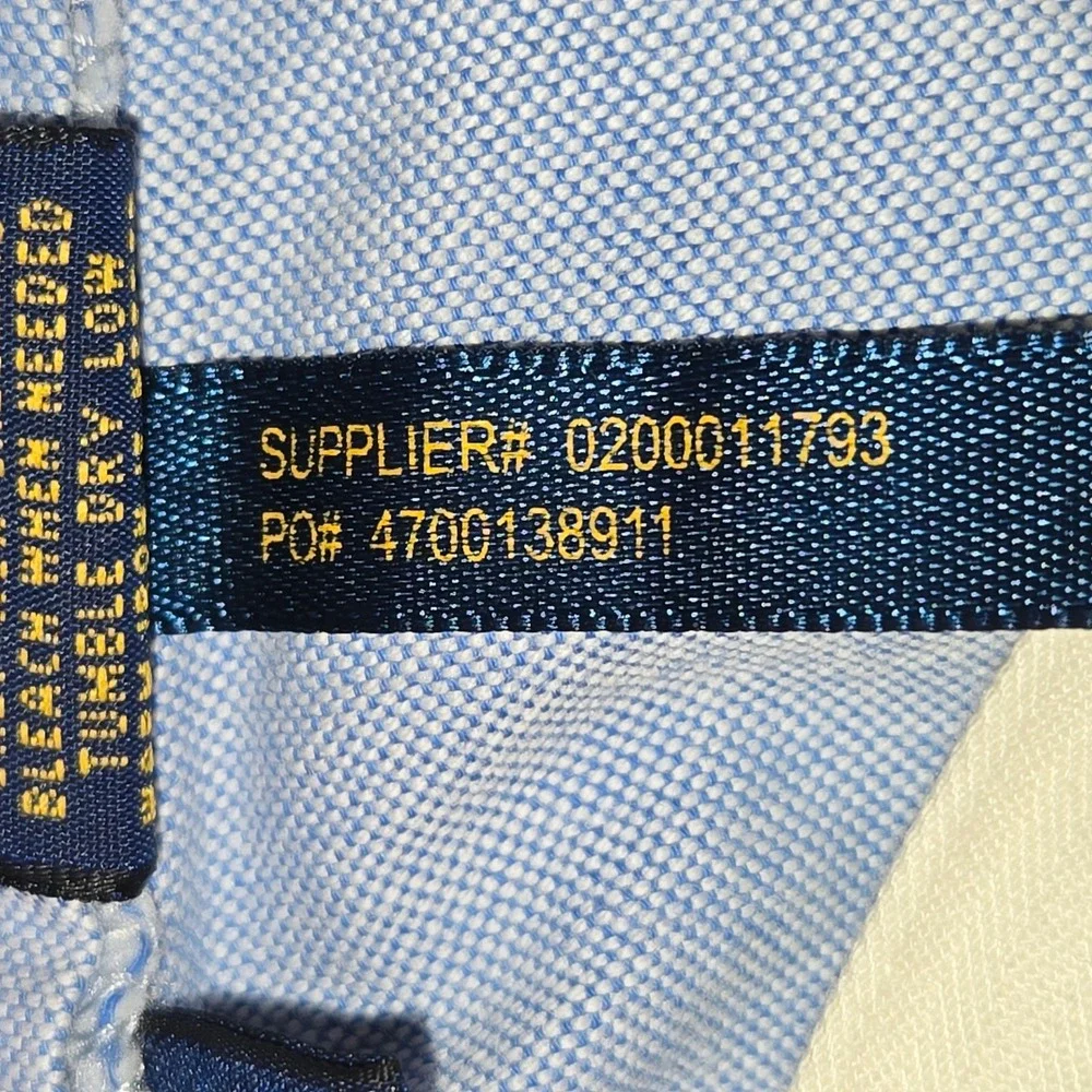 Polo Ralph Lauren Light Blue Oxford Shorts Men's 30 Classic Fit Watchhill 3