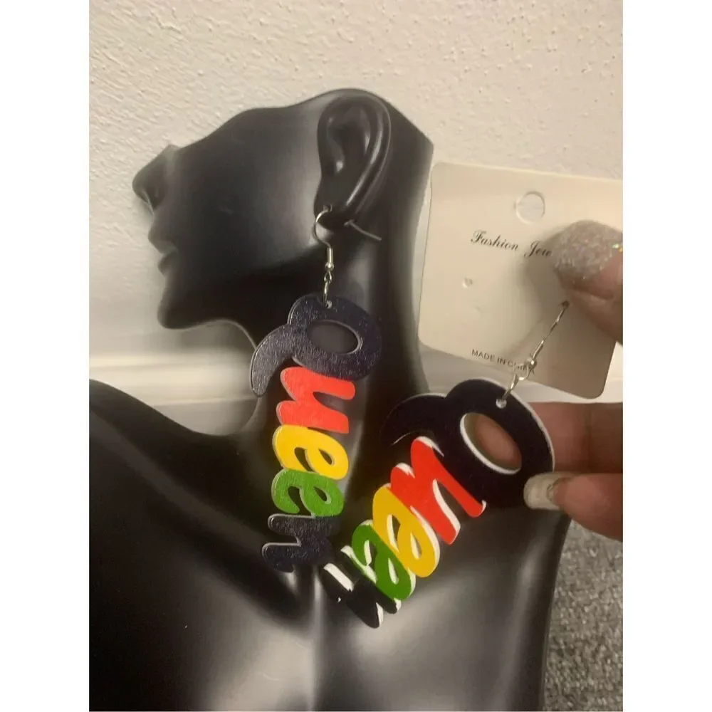 Queen Statement Earrings