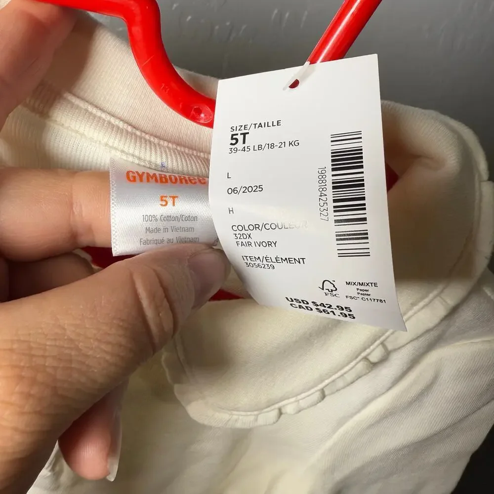 Gymboree girls ribbed