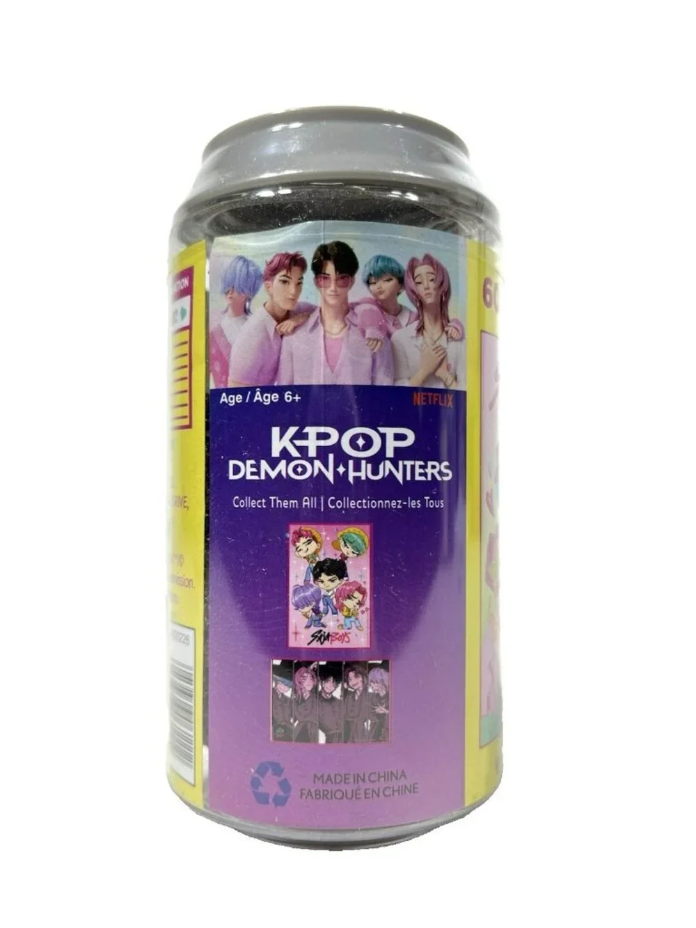 Kpop Demon Hunters Saja Boys Pastel Puzzle In Soda Can 60pc NEW 2026