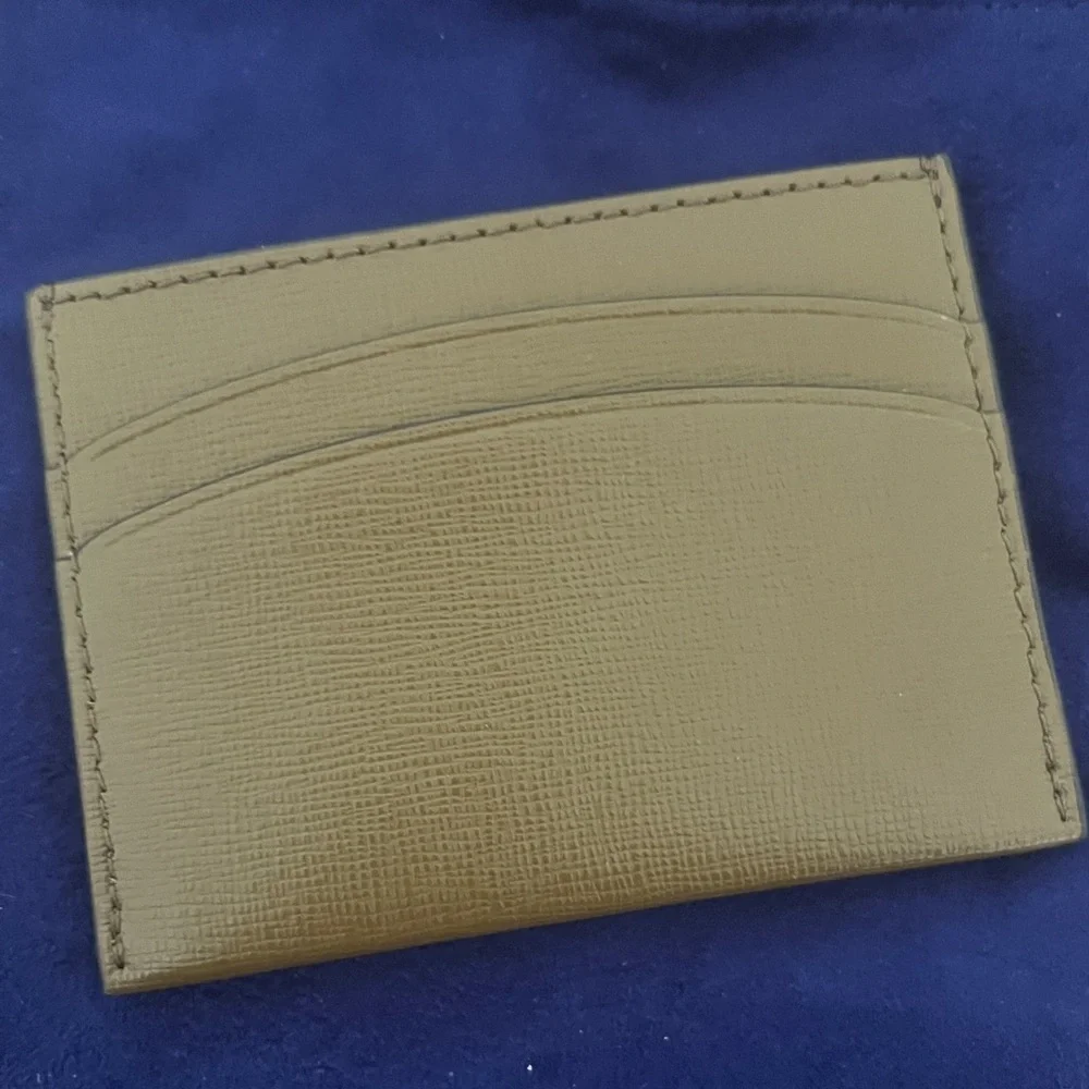 TORY BURCH• ROBINSON CARD CASE BISTRO BROWN