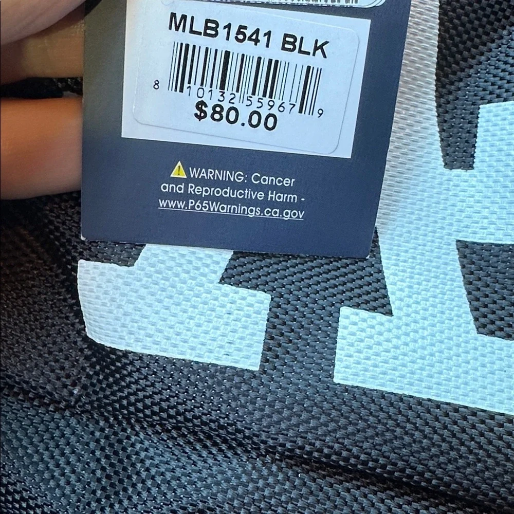 Brand New MLB Los Angeles Dodgers Black Laptop Sleeve Backpack