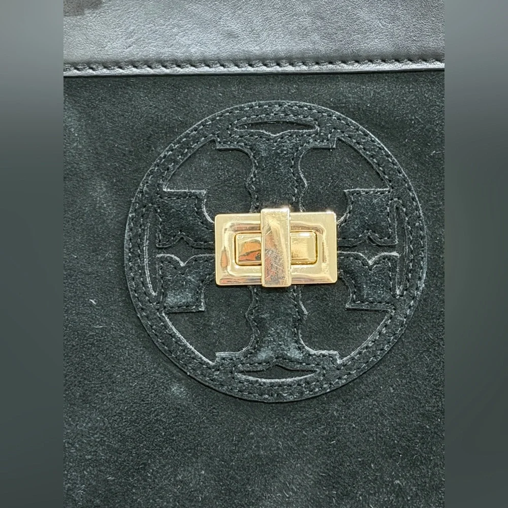 Tory Burch Gloria‎ Suede Satchel Bag