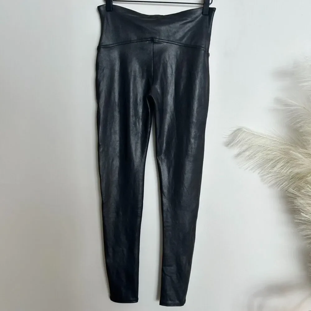 SPANX Faux Leather Leggings