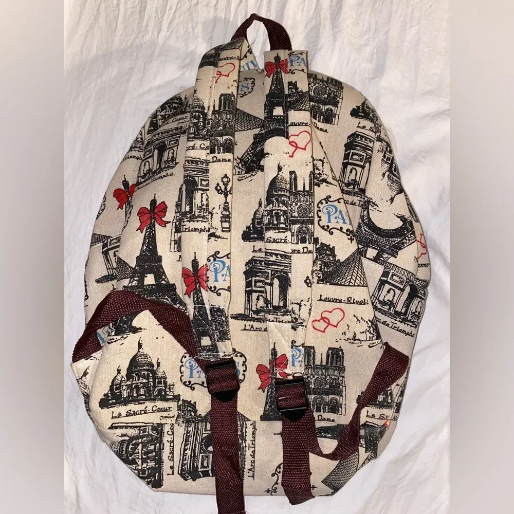 Unbranded canvas backpack