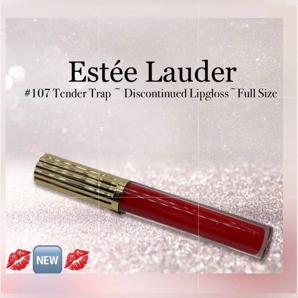 Estée Lauder’s #107 Tender Trap ~ Discontinued Lipgloss~Full Size ~🆕~